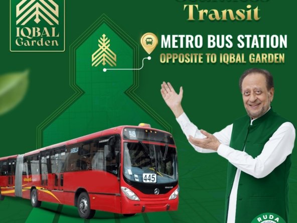 Metro Bus Service Extended Till Iqbal Garden Lahore